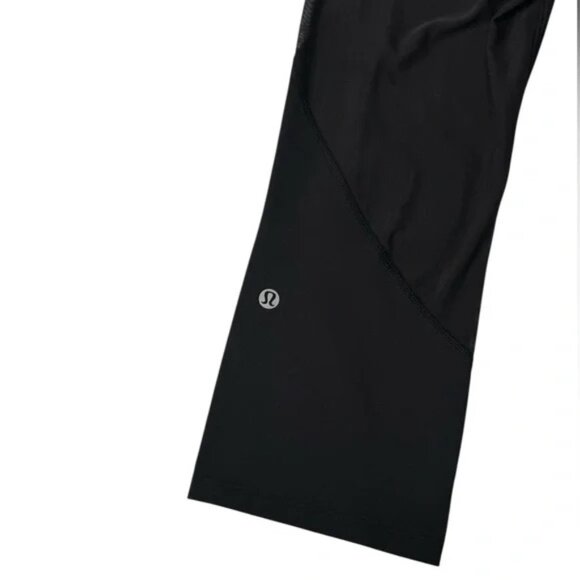 LULULEMON - Rush Hour 21" Crop Black Size 10 - Picture 5 of 11